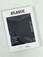 Хлопковые стринги на широкой резинке темно-синего цвета ATLANTIC 51519